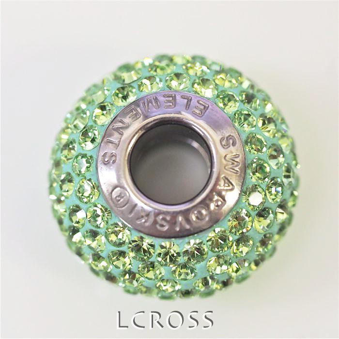80101 ビーチャーム パヴェ ペリドット 14mm [80101-pave-per] - 1,678