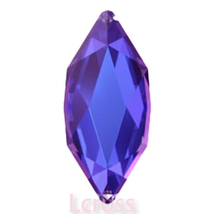 #2201 クリスタルヘリオトロープ 8×3.5mm（マーキス／ジュエルカット）レア