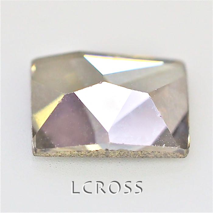 #2520 クリスタルシルバーシェード 8×6mm（四角形）※販売終了※