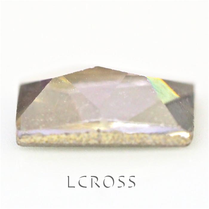 #2520 クリスタルシルバーシェード 8×6mm（四角形）※販売終了※