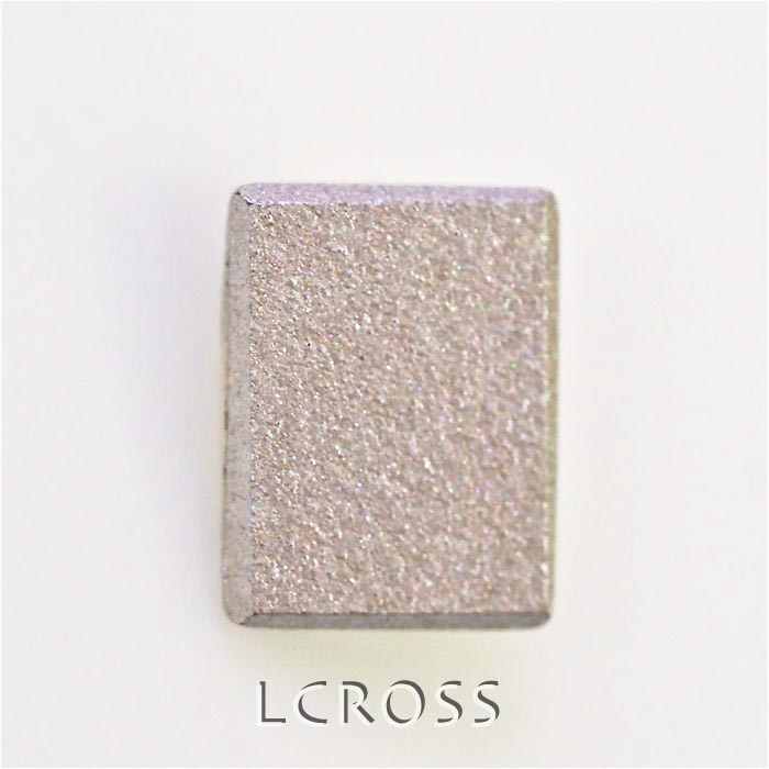 #2520 クリスタルシルバーシェード 8×6mm（四角形）※販売終了※