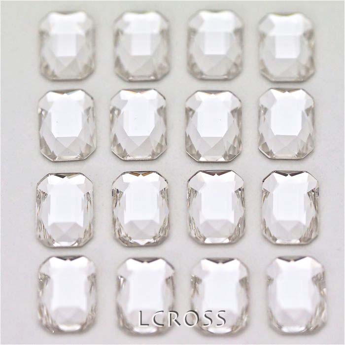 2602 クリスタル 8×5.5mm（エメラルドカット） [2602-cry-855] - 163円
