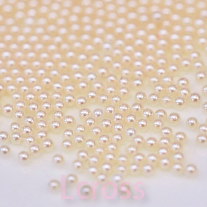 #5809 クリスタル クリームローズパール 1.5mm（無穴）