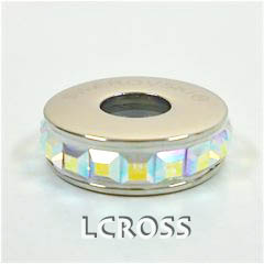 #81001 パヴェストッパー クリスタルAB 13mm／スワロ社製ブレス用