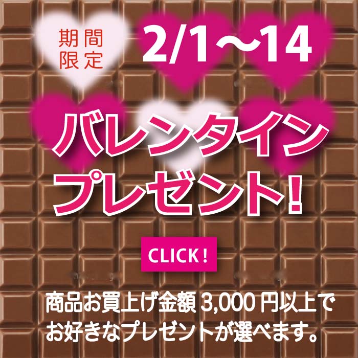 「バレンタイン♥プレゼント!! 」(終了しました) 「バレンタイン♥プレゼント!! 」(終了しました)