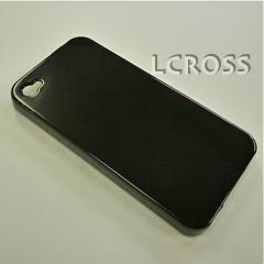 iPhone4専用カバー　ブラック（ツヤ有り）