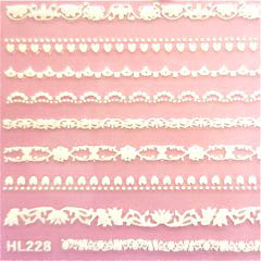 ネイルシール・レースタイプ　 HL228