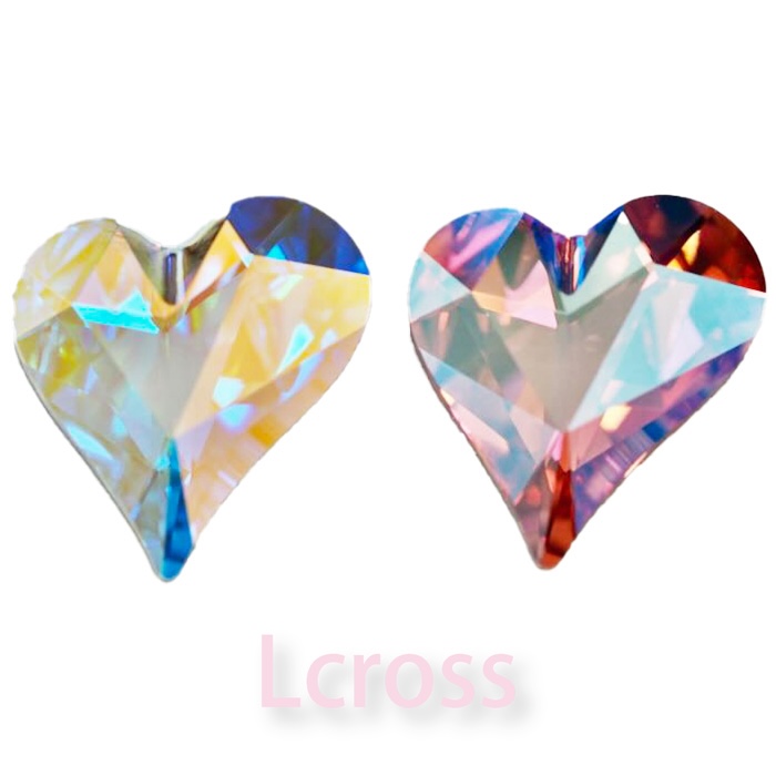 10,000円以上お買上で #4809「クリスタルAB／ライトローズシマー」ペアセット