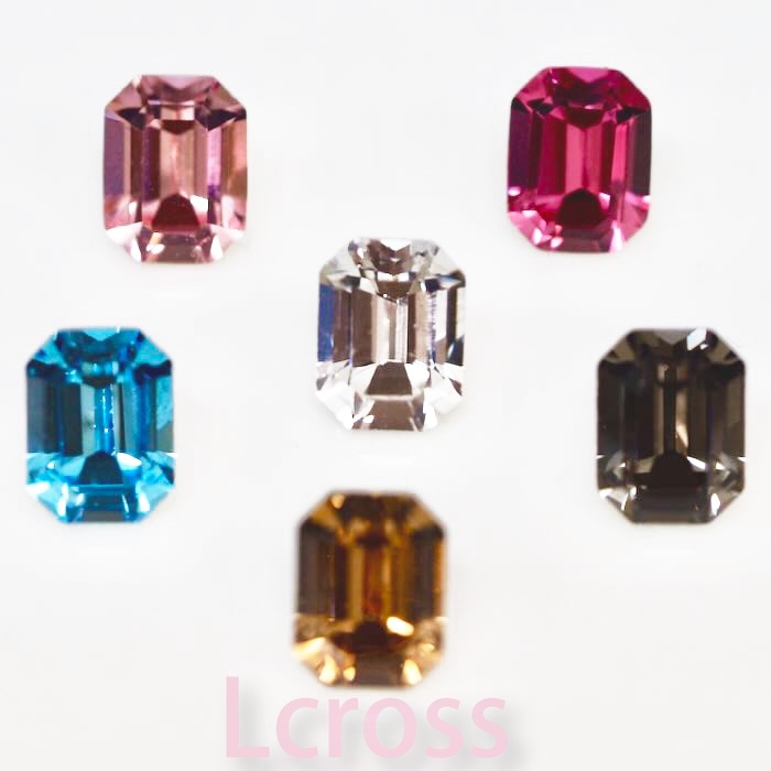 プレシオサ オクタゴン MAXIMA 6色セット 8×6mm 各1粒