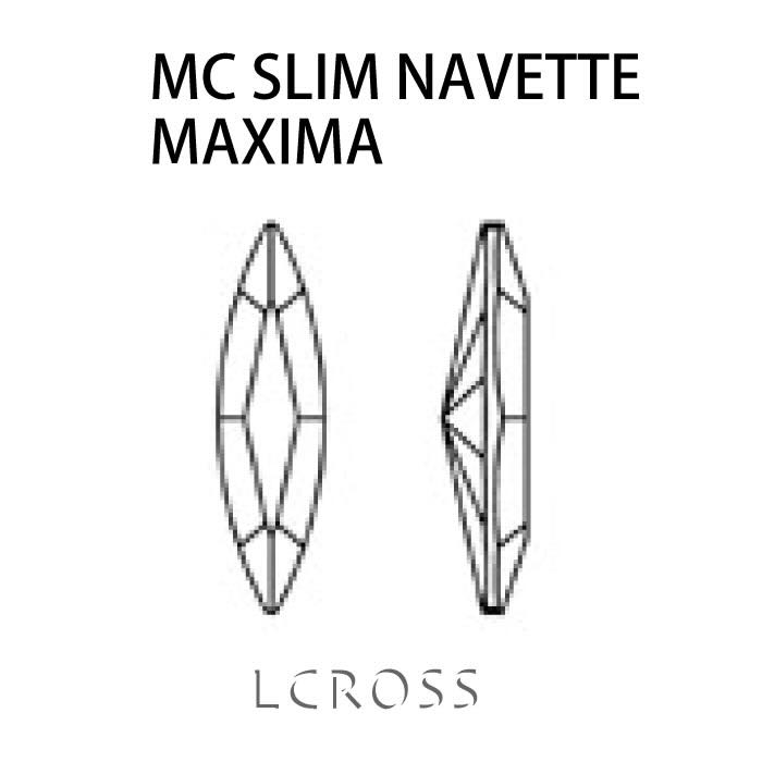 プレシオサ スリムナベット MAXIMA クリスタル 11×3mm